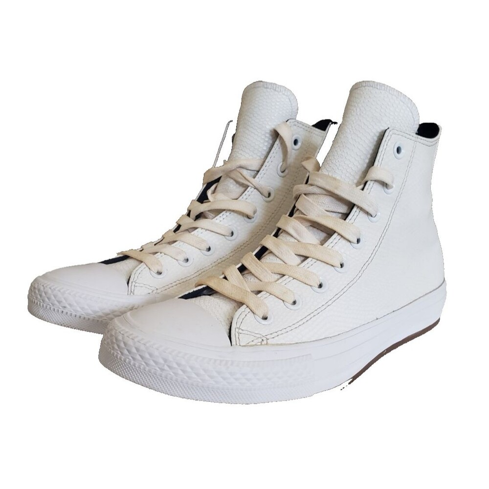 Converse Chuck Taylor All Star High Top Python White/Gum Mens Size 9 155269C New